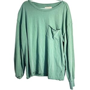 We The Free Fade Into You Tee Washed Green XL